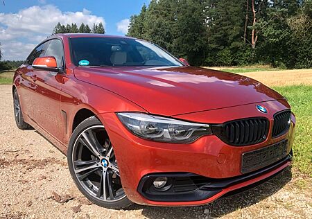 BMW 420 ++Gran Coupe+Sport Line+Automatik+Leder weiss
