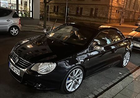 VW Eos Volkswagen 2.0 TDI Individual Chrom+TÜV NEU+Vollaussta.