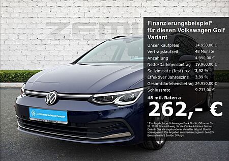 VW Golf Volkswagen Variant VIII 2.0 TDI DSG Style StandHZG Nav
