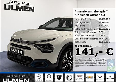 Citroën C4 e - e-Elektromotor 136 Feel Klimaautomatik Te