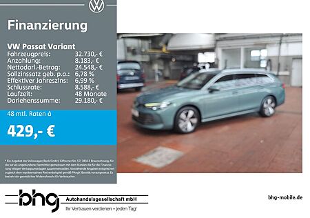 VW Passat Variant Volkswagen 1.5 e-TSI DSG *BUSINESS* *KAMERA