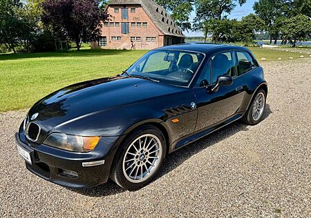 BMW Z3 Coupé 2.8 mit Glasdach und Leder in schwarz