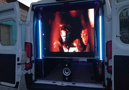 Citroën Jumper (ausgebaut) mit LED Display Einzelstück