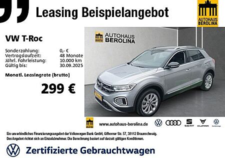 VW T-Roc Volkswagen 1.5 TSI Style DSG *AHK*ACC*LED+*NAV*SHZ*