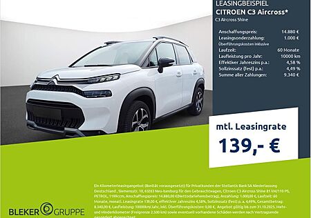 Citroën C3 Aircross PureTech 110 S&S Shine
