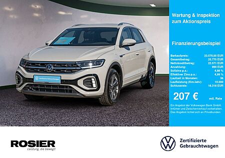 VW T-Roc Volkswagen 1.0 TSI R-line ACC LED SPURH. SHZ KLIMA BT