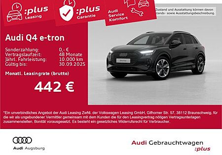 Audi Q4 e-tron 45 quattro *2x S line*Wärmep.*AHK*20"*