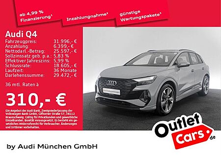 Audi Q4 e-tron Q4 35 e-tron S line Virtual/Navi+/LED