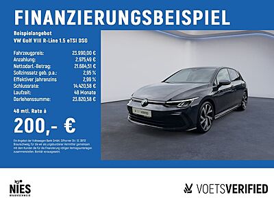 Volkswagen Golf VIII R-Line 1.5 eTSI  DSG LED