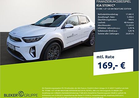 Kia Stonic 1.0T 120 48V NIGHTLINE EDITION