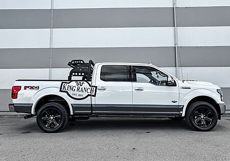 Ford F 150 F-150XL KING RANCH 3.5L 6.5FT BIG BEAST IN WHITE