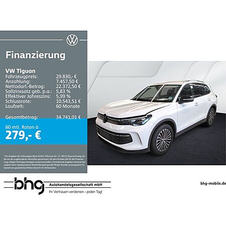 VW Tiguan leasen