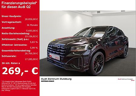 Audi Q2 35 TFSI S line Navigation Sonos-Soundsystem
