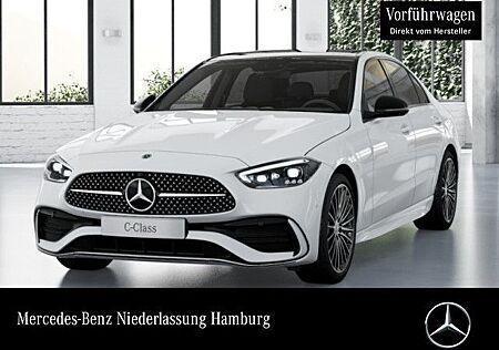 Mercedes-Benz C 200 AMG+NIGHT+PANO+360+TOTW+KEYLESS+9G
