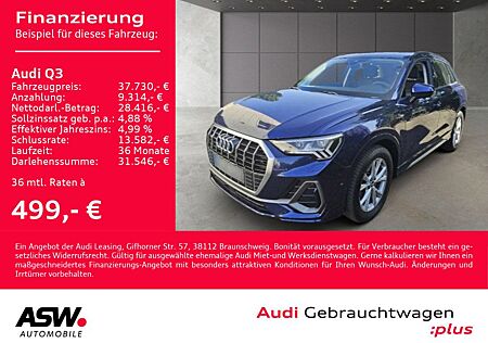 Audi Q3 40TDI S line quattro Navi Matrix StandHz 360°
