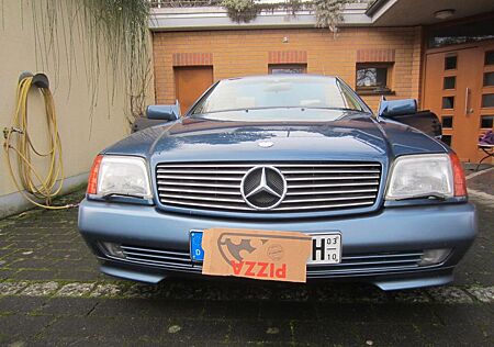 Mercedes-Benz SL 300 , blau/beige, Bj. 89, Zustand 2