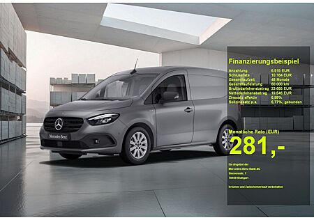 Mercedes-Benz eCitan Citan Kasten PRO LED+AHK1,35to+Navi+Kam.