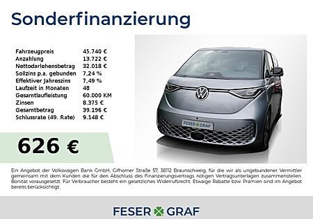 VW ID.BUZZ Volkswagen ID. Buzz Pro 150kW / Navi / Klima / PDC v+h