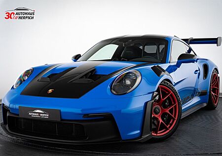 Porsche 992 GT3RS Sharkblue Pyrored Weissach PCCB Lift