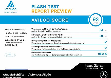Mercedes-Benz C 300 T de Avantgarde Distr AHK LED Navi autHeck