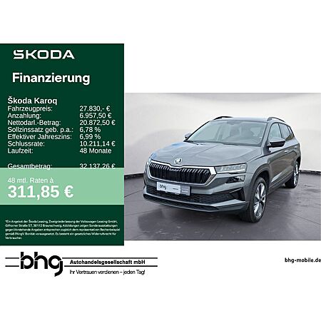 Skoda Karoq leasen