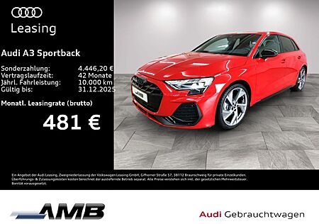 Audi A3 Sportback S line 35 TFSI S-tr/Matrix/S-Inter.