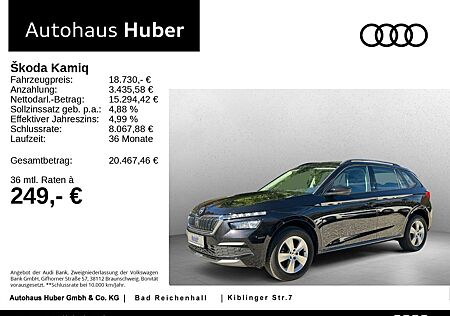 Skoda Kamiq 1.0 TSI Ambition Carplay Kamera SHZ LED