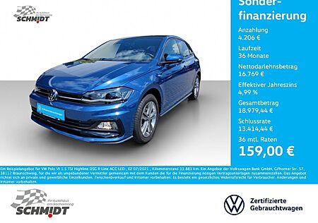 VW Polo Volkswagen VI 1.5 TSI Highline DSG R Line ACC LED