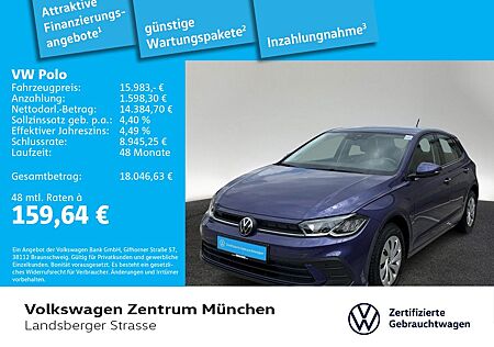 VW Polo Volkswagen 1.0 TSI Life LED ParkPilot AppConnect 5-Gan