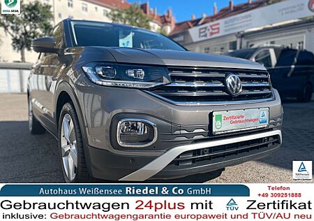 VW T-Cross Volkswagen 1.5 TSI DSG Style Navi LED Erstbesitz