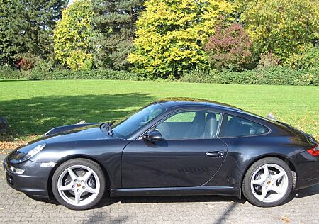 Porsche 997 Carrera Coupé, Atlasgrau, SSD, PASM, Leder