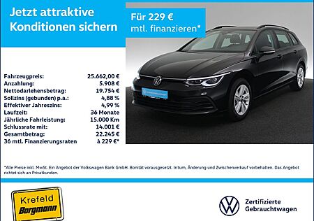 VW Golf Volkswagen VIII 1.5 eTSI Life LED ACC NAVI SHZ PDC