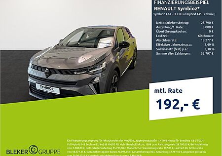 Renault Symbioz 1.6 E-TECH Full Hybrid 145 Techno (EU 6