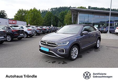 VW T-Roc Volkswagen Cabriolet Style 1.5 TSI DSG Bluetooth Navi