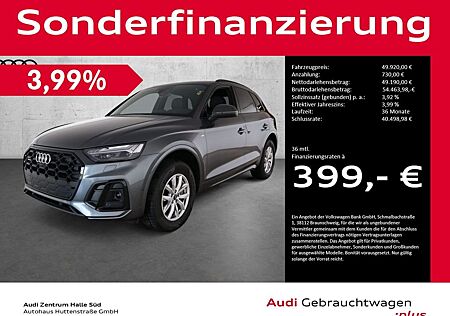 Audi Q5 45 TFSI qu S line MATRIX LEDER eSITZ AHK 19"