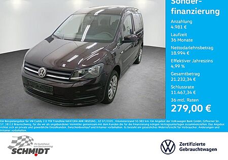 VW Caddy Volkswagen 2.0 TDI Trendline NAVI GRA AHK HEIZUNG