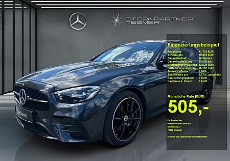 Mercedes-Benz E 220 d +AMG+Night+DistrPlus+KAMERA+WIDE+AHK