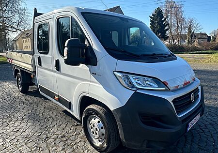 Fiat Ducato Pritsche Doppelkabine 7 Sitze AHK ASR