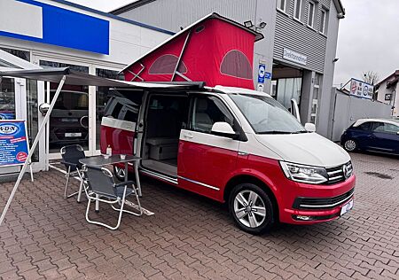 VW T6 California Volkswagen Ocean Red 4Motion Camper+Küche