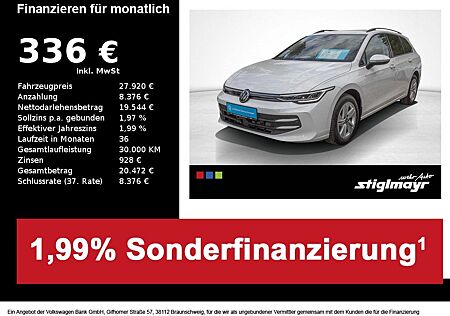 VW Golf Volkswagen VIII Variant Life 1.5 eTSI DSG KAMERA+APPS