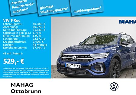 VW T-Roc Volkswagen 1.5 TSI R-Line BlackStyle AHK IQ.Light IQ.