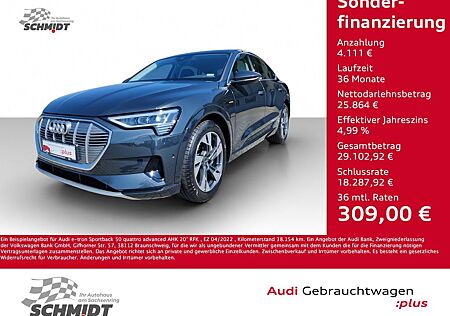 Audi e-tron Sportback 50 quattro advanced AHK 20" RFK