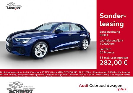 Audi A3 Sportback 35 TFSI S Line MATRIX OPTIK SOUND