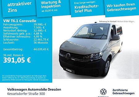 VW T6 Caravelle Volkswagen T6.1 Caravelle 2.0 TDI DSG KR Kamera Navi Sitzhz