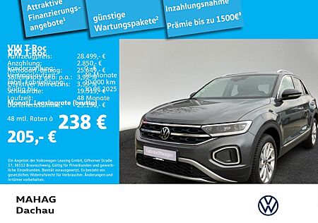 VW T-Roc Volkswagen 1.5 TSI STYLE Navi LED+ AHK DSG