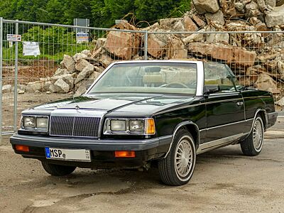 Chrysler seltener Chrysler Le Baron Cabrio, Bj 86 mit H-A