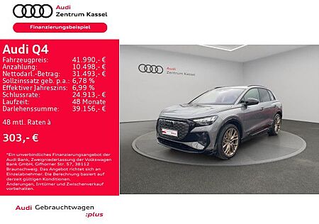 Audi Q4 e-tron Q4 40 e-tron S line Matrix SONOS Kamera HuD