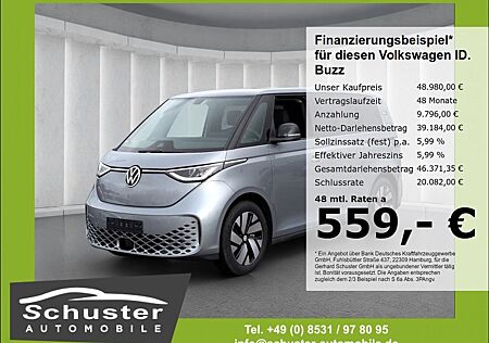VW ID.BUZZ Volkswagen ID. Buzz Pro 286PS*LED VKZ-Erk PDCv+h AppConnect