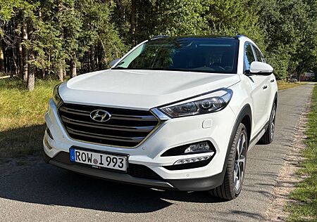 Hyundai Tucson Top 1.6T-GDI Premium AHK 8fach