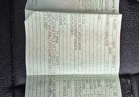 BMW X3 3.0i -